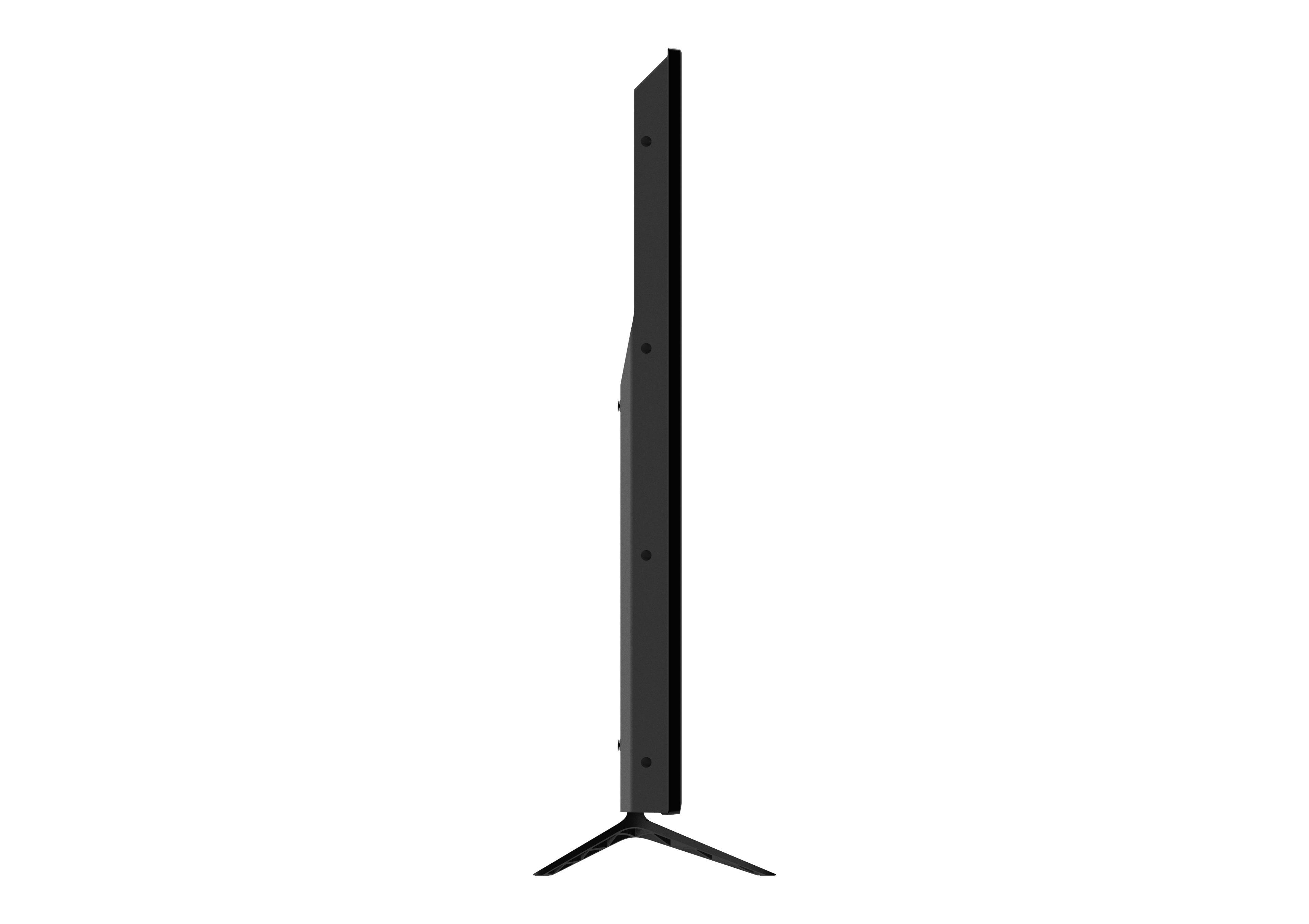 Side View of the SHARP® AQUOS 70" Class (69.5" diag.) LED 4K Smart Android TV with HDR10 (4T-C70BK2UD)